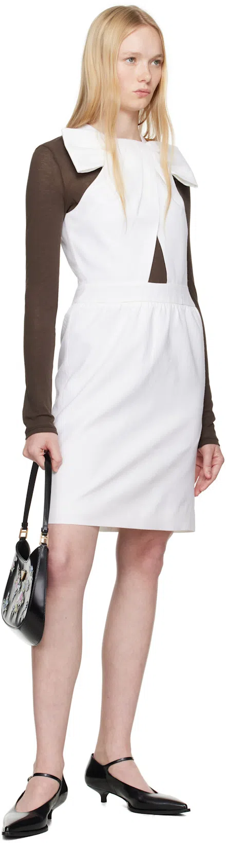 AMOMENTO Long-sleeve T-shirt In Brown