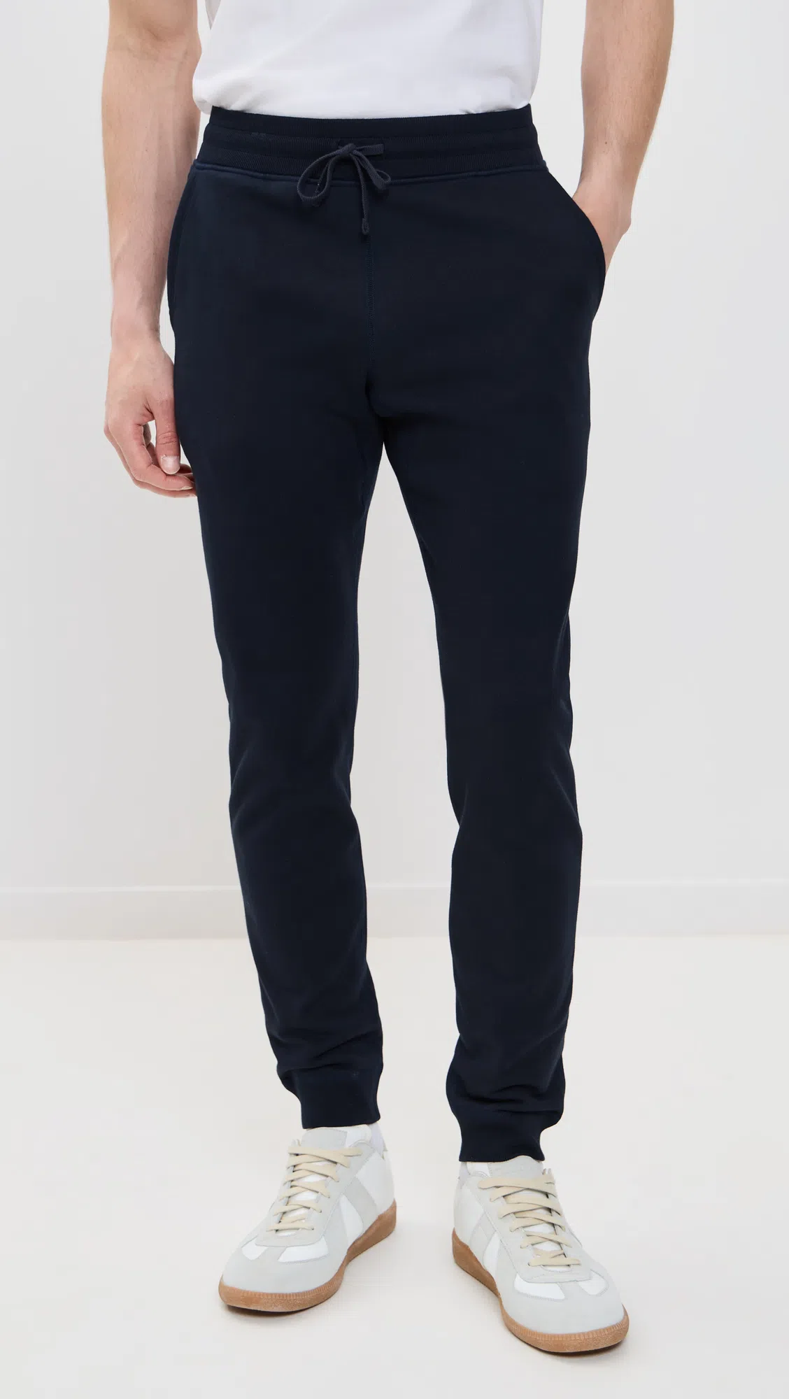 REIGNING CHAMP Mid-weight Terry Slim Sweatpants Navy