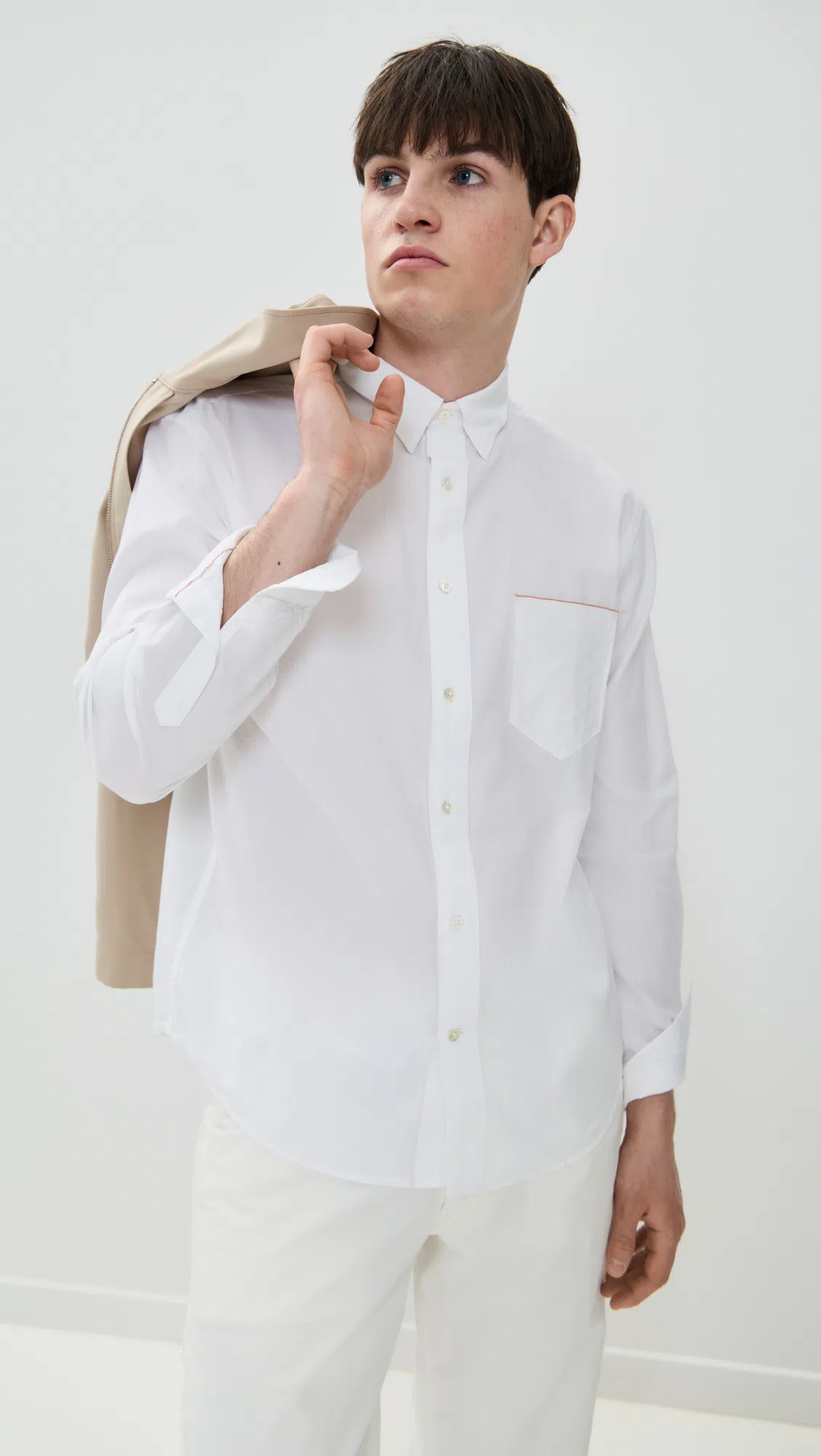 MADEWELL Allday Garment Dyed Cotton T-shirt In Black Coal