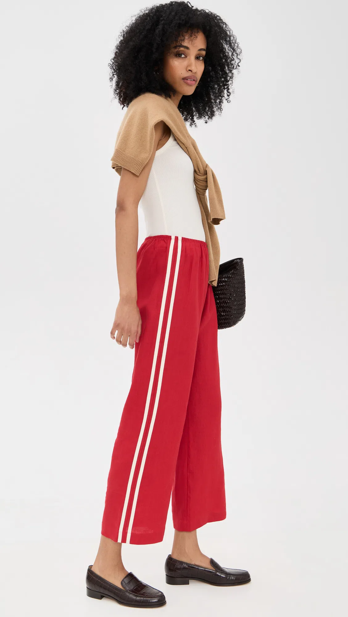 THE GREAT The Boxy Crew. In Washed White