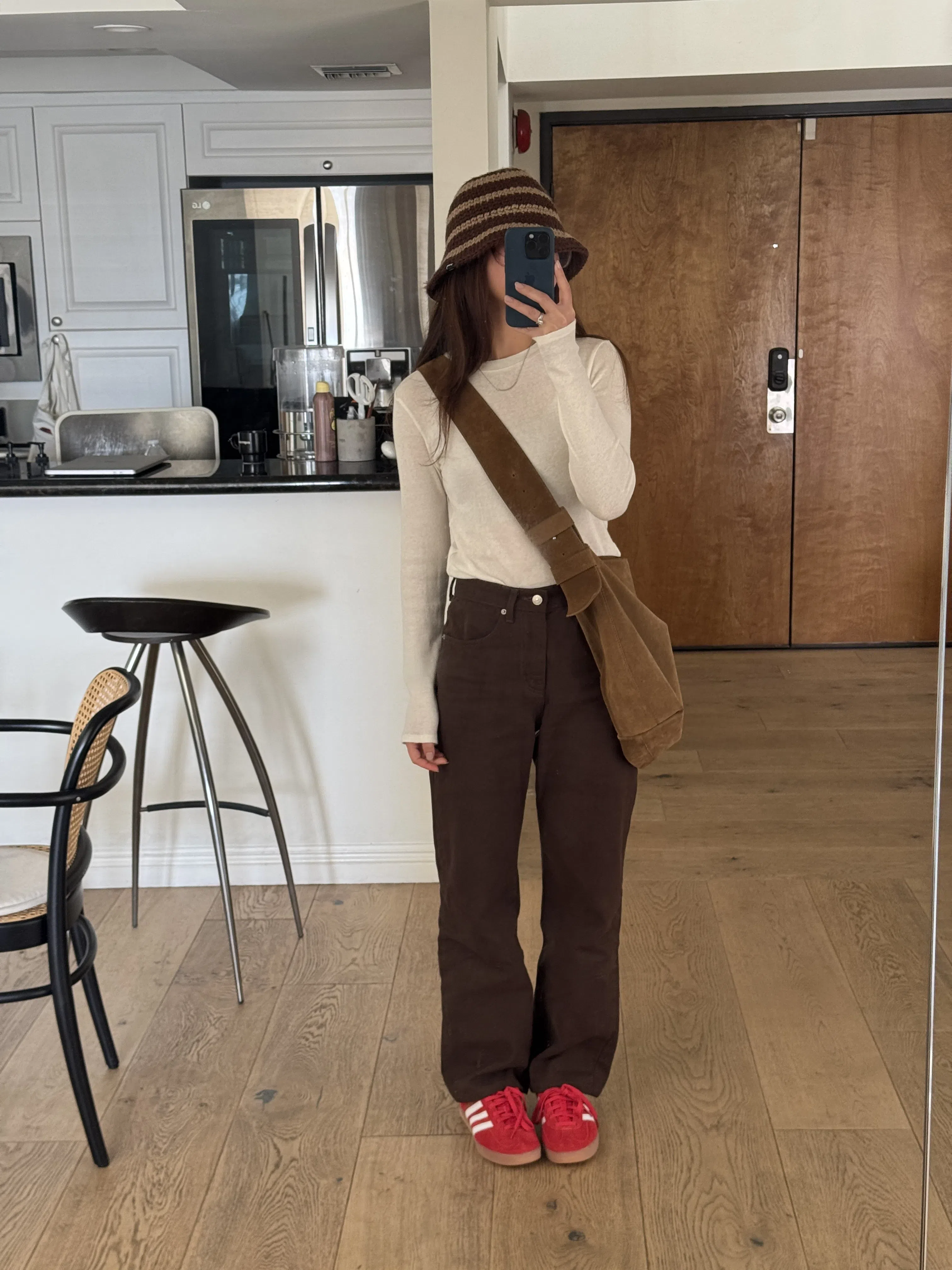 ADIDAS ORIGINALS Red Calf Leather Bos Taurus Low Top Sneakers In Multi