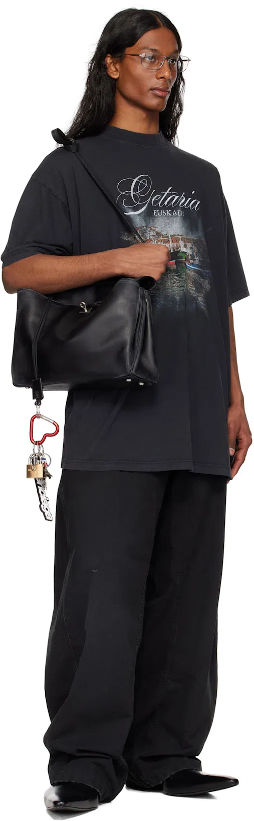 BALENCIAGA Baggy Jeans In Black