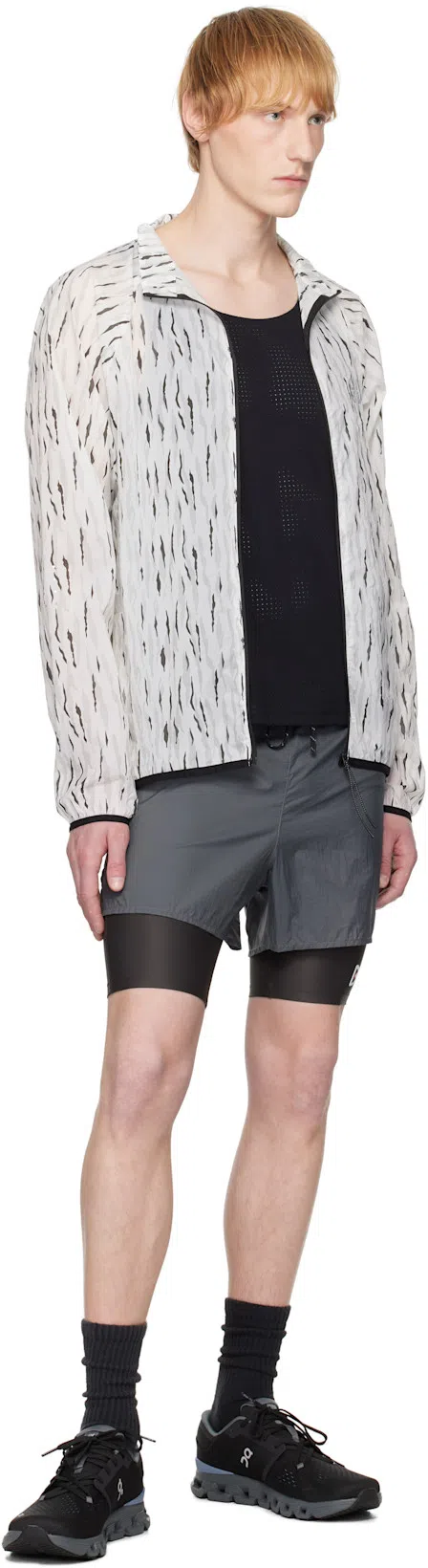 OVER OVER Black Race Tank Top