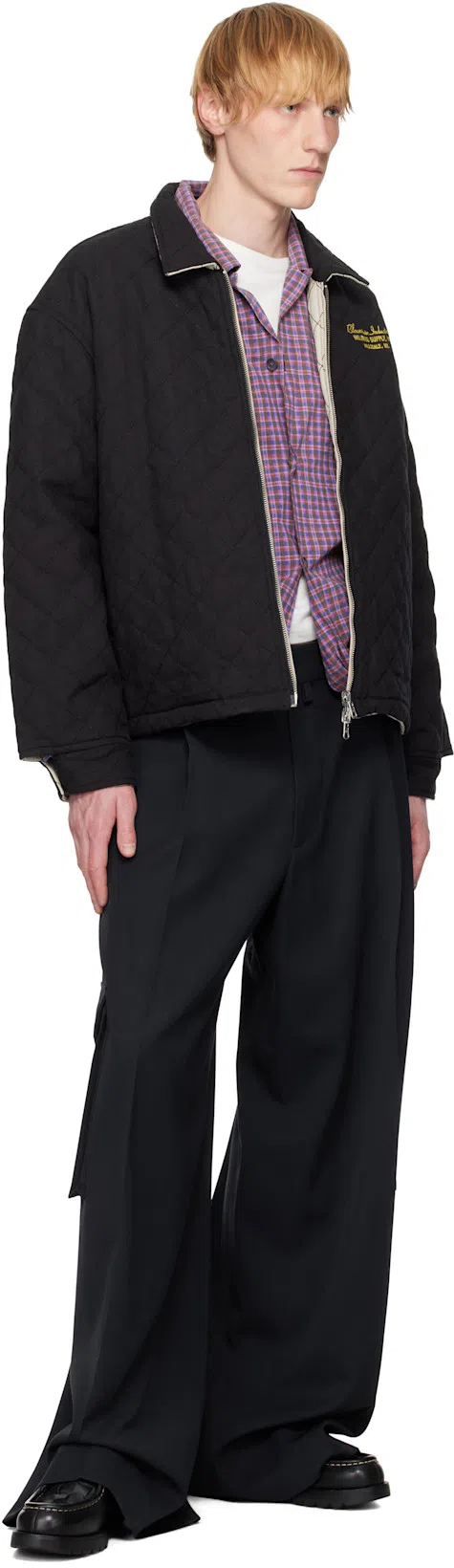 DRIES VAN NOTEN Piers Cargo Pants In Black