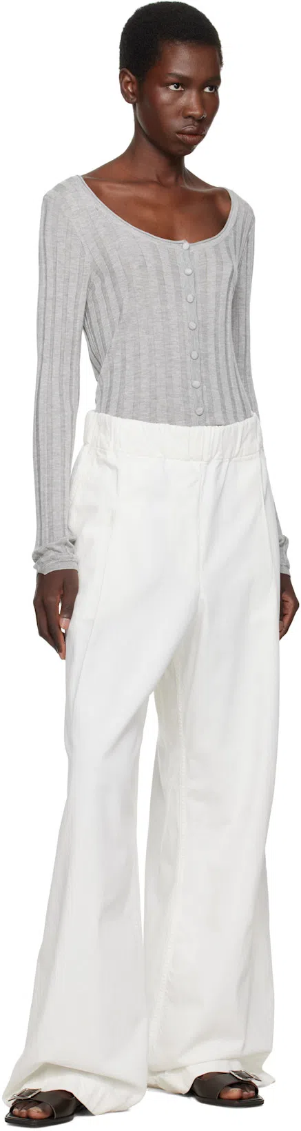 AEYDE 10mm Thekla Leather Sandals In Black