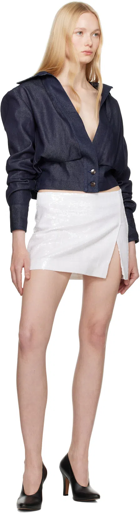 THE ROW 'prudens' Pointed Toe Pumps In Black