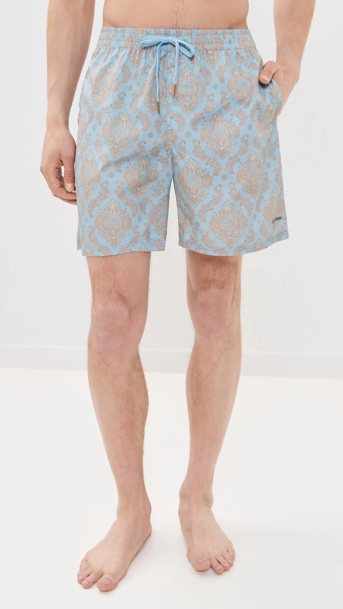 ACNE STUDIOS Bars Low Suede-trimmed Leather Sneakers In White