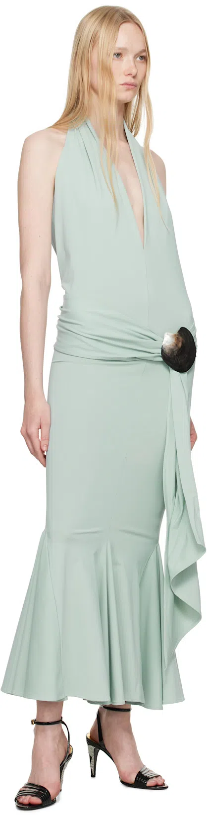 VALENTINO GARAVANI Valentino Ladycrush 85 Patent Sandal In Black