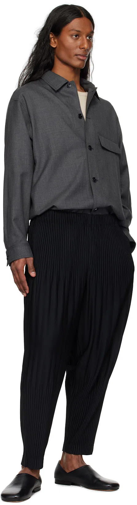 LEMAIRE Tailored Shirt In Gray