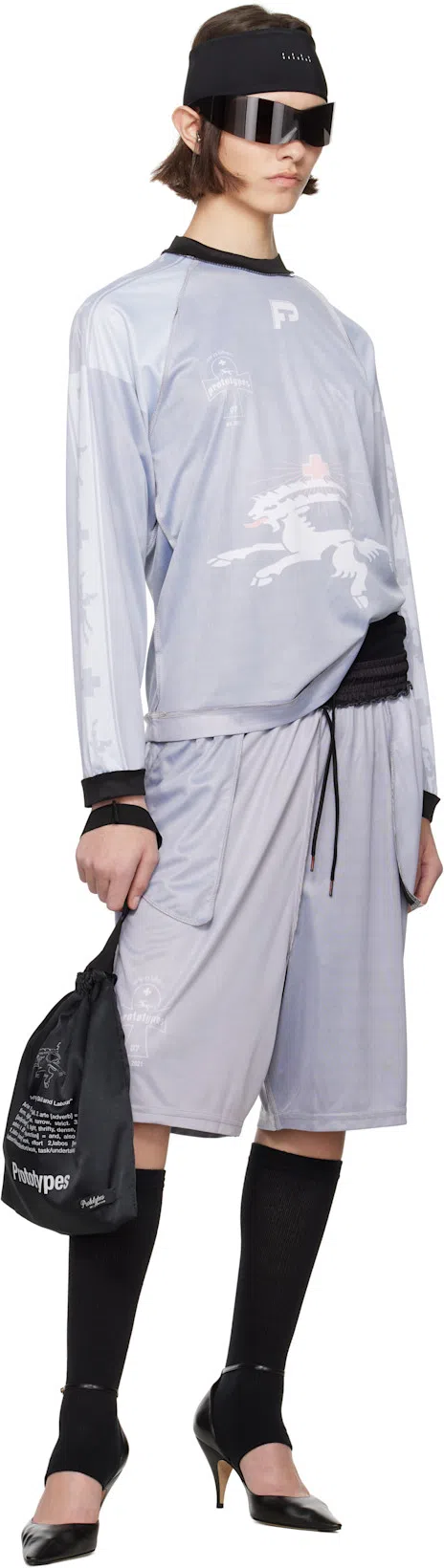 THE ROW Uxor Leather Pumps In Black