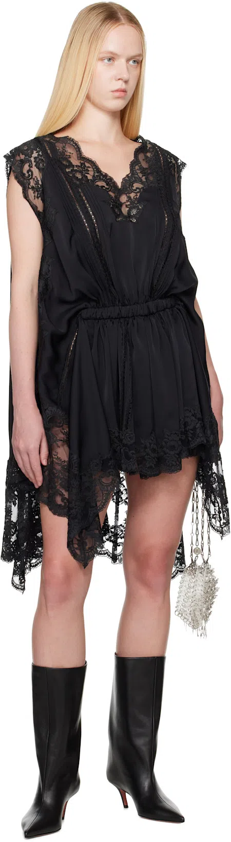 AMINA MUADDI Fiona 60 Nappa Leather Mid-calf Boots In Black