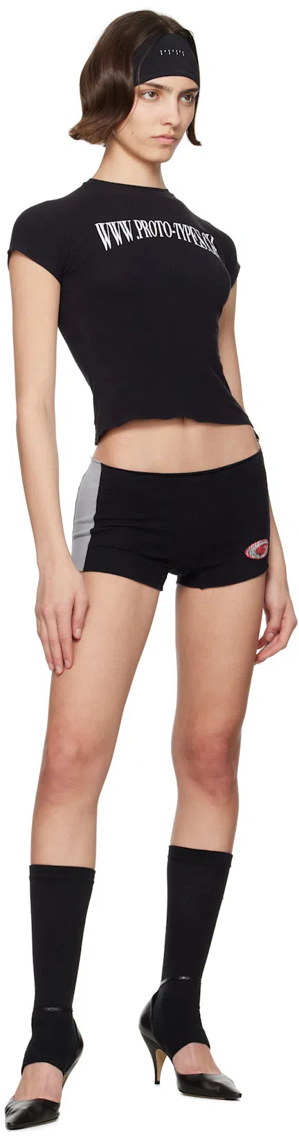 BOTTEGA VENETA Silver Small Twisted Hoop Earrings In 8117 Silver