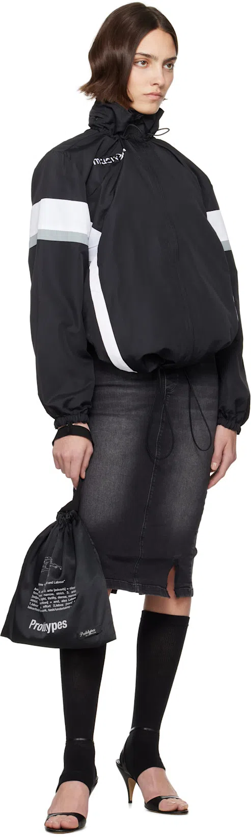 BOTTEGA VENETA Silver Small Twisted Hoop Earrings In 8117 Silver