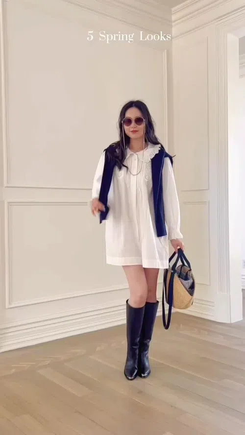 RAILS Womens Ivory Jet Gingham Martine Checked Cotton-blend Poplin Top