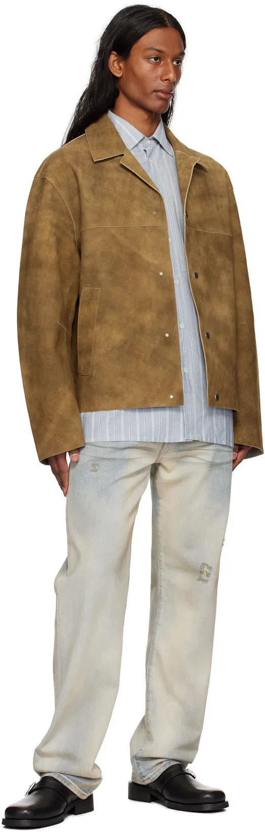 ACNE STUDIOS Blue Loose-fit 1999m Jeans In 228 Light Blue