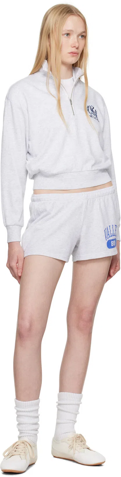 THE ROW Bonnie Suede Mesh Sneakers In White