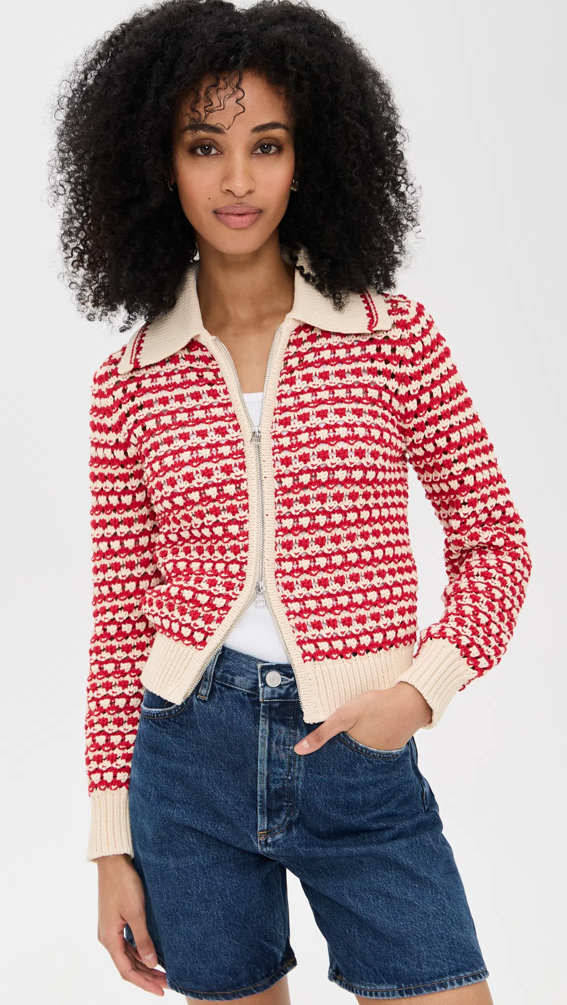 ÉTERNE Stretch-modal Jersey Tank In Ivory