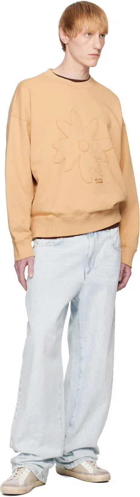 MAISON MARGIELA White And Light Blue Replica Sneakers