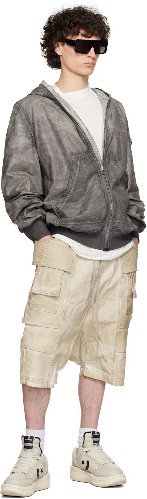 RICK OWENS DRKSHDW Drkshdw By Rick Owens Limited Edition Turbowpn Ox Sneakers In Neutral