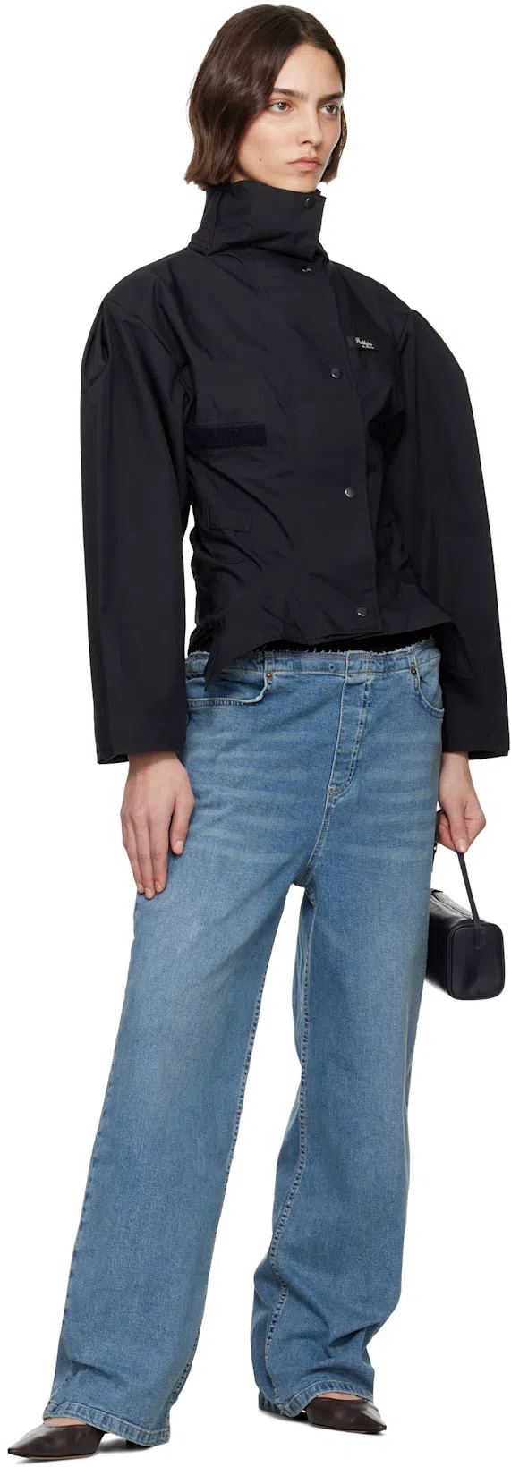 BOTTEGA VENETA Silver Small Twisted Hoop Earrings In 8117 Silver