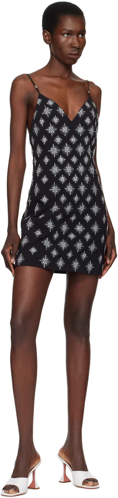 AMINA MUADDI Lupita Slipper 70 Nappa Leather Sandals In White