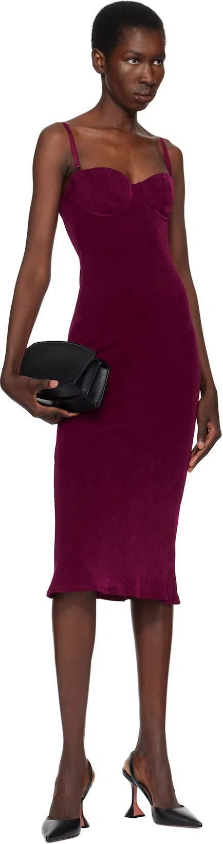 AMINA MUADDI Women's Holly Leather Slingback Pumps In Multi