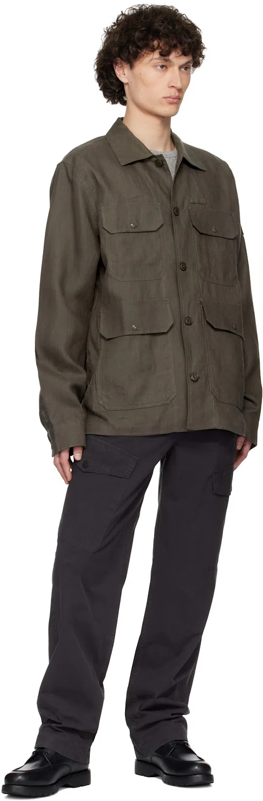 RRL Two-pack Gray Jersey Pocket T-shirts