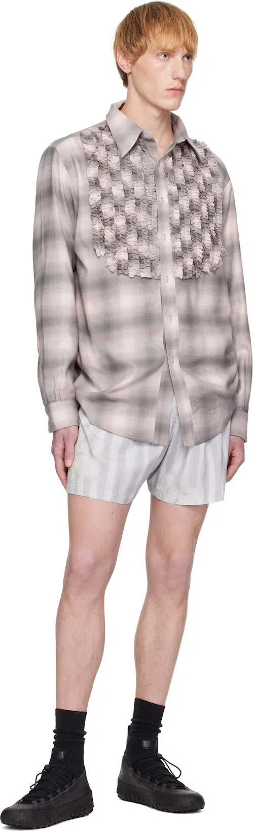 LEMAIRE Black Vibram Wrap On Sneakers