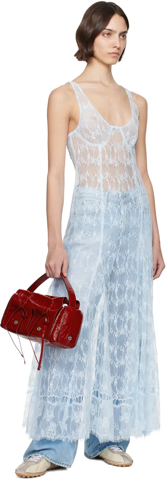 ACNE STUDIOS Blue 1981f Jeans In Clear Blue