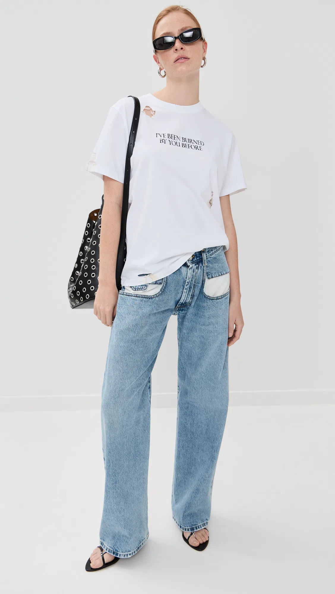 MAISON MARGIELA Straight Leg Jeans With Contrasted Pockets Clothing In Blue
