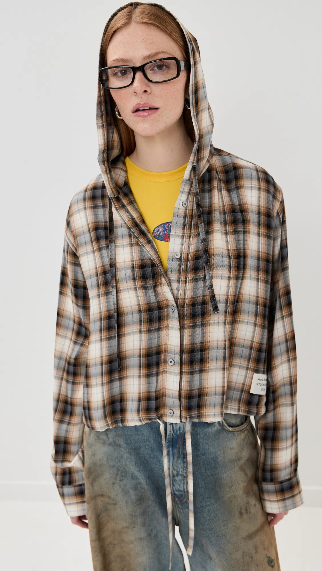 AEYDE Square Toe High Heel Sandals In Red