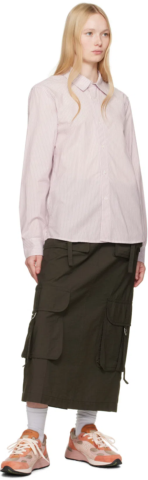 ACNE STUDIOS Knee Length And Midi Skirts In Grey