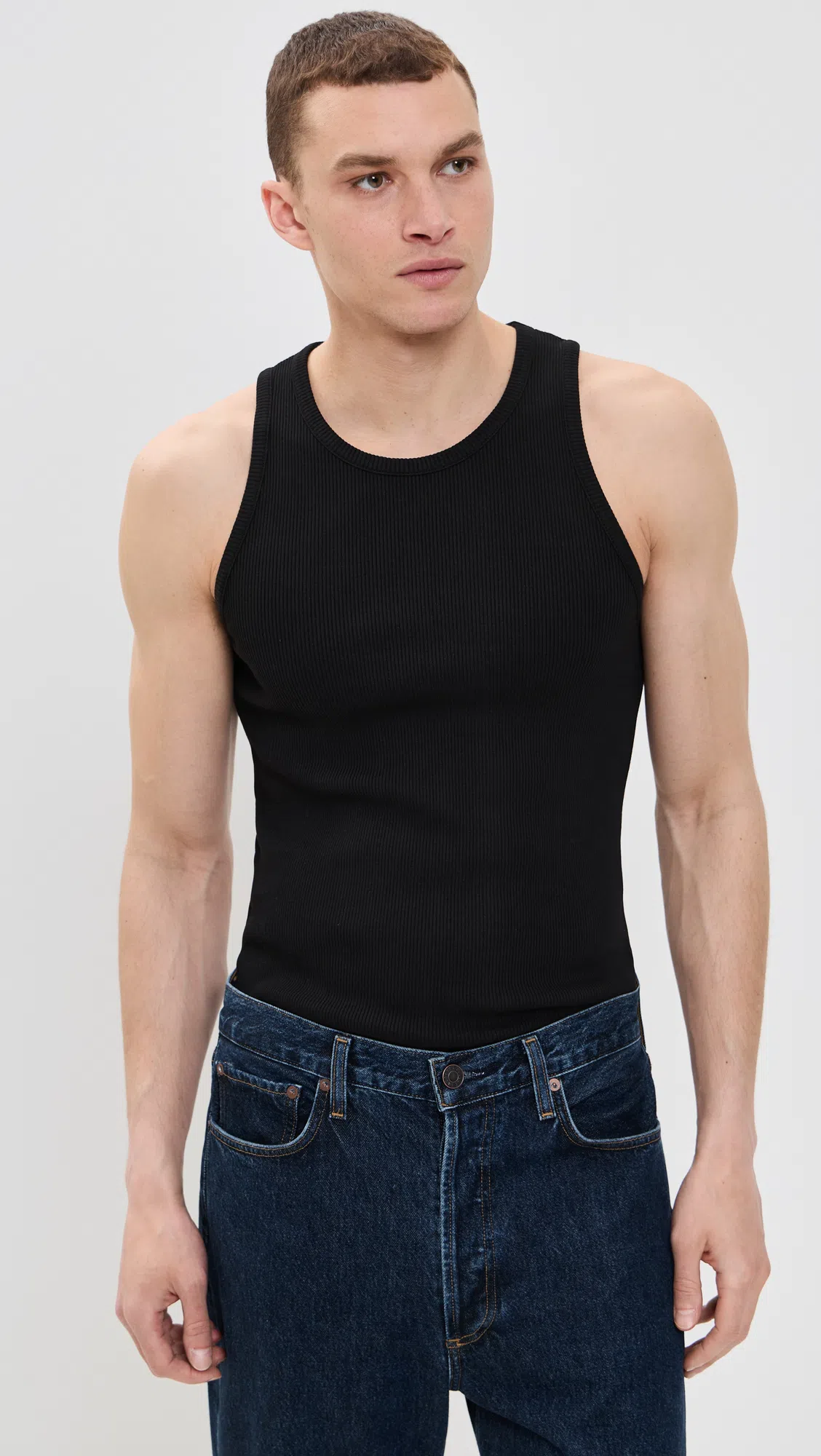 REIGNING CHAMP Mid-weight Terry Standard Zip Hoodie Black