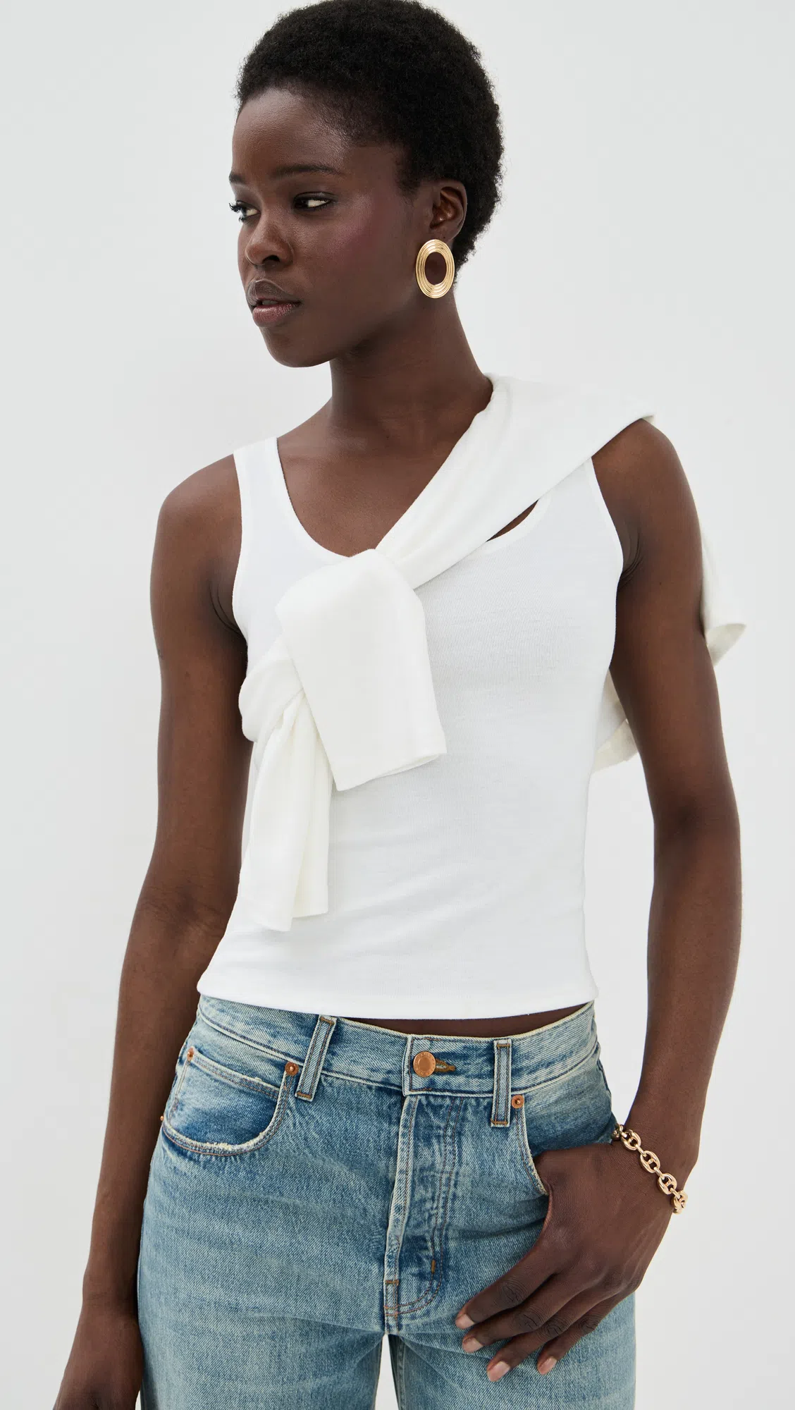 AGOLDE Low Slung Baggy Jeans In Libertine In Light Blue