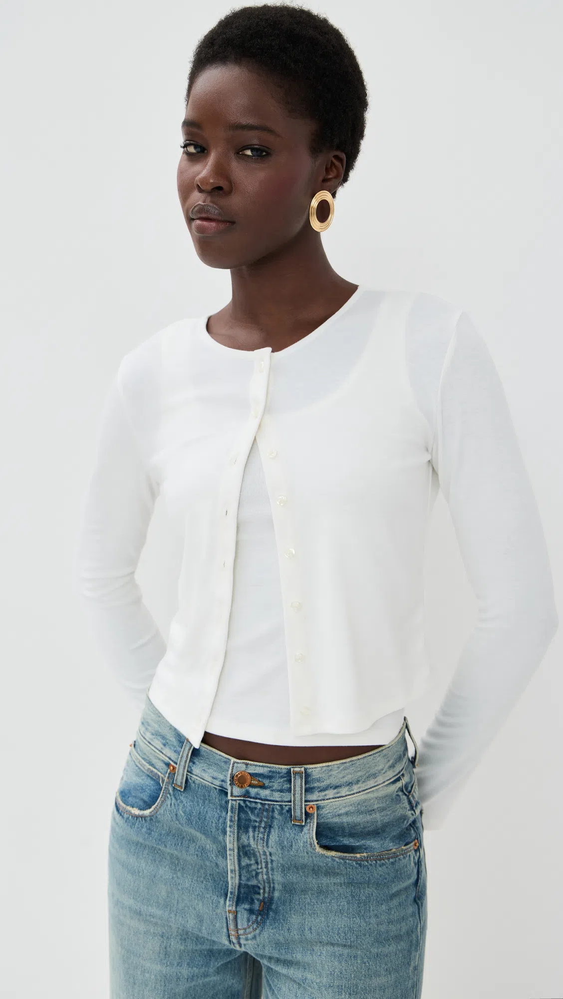 AGOLDE Low Slung Baggy Jeans In Libertine In Light Blue