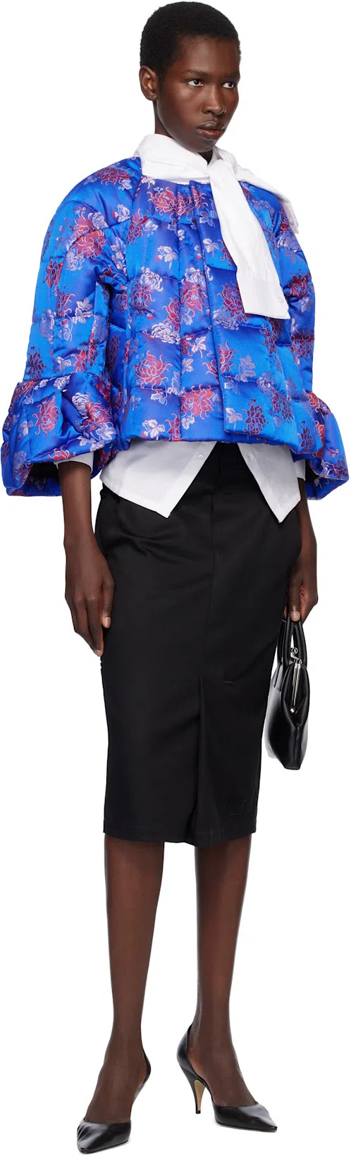 THE ROW Uxor Leather Pumps In Black