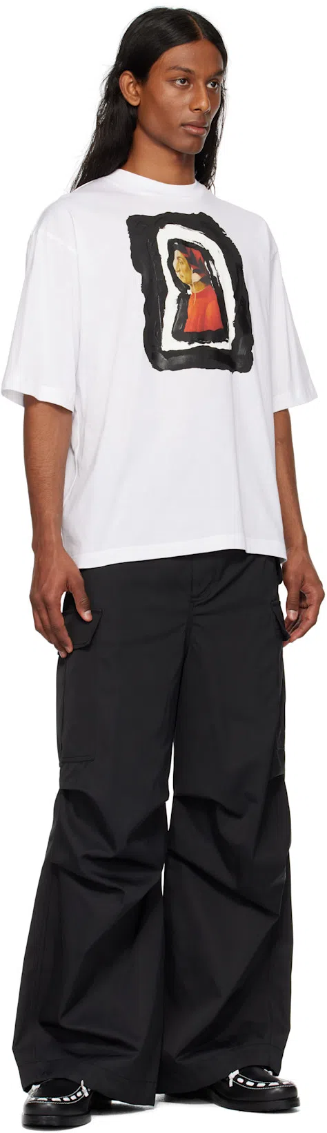 STEFAN COOKE Black Leather Loafers