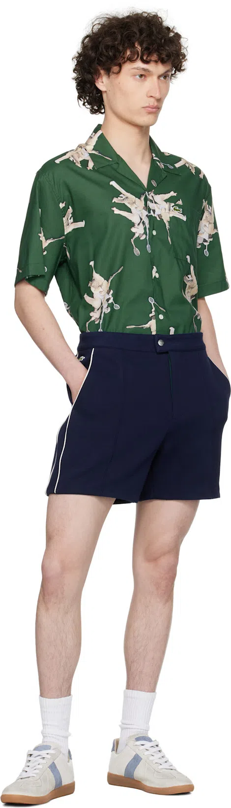 MAISON MARGIELA White And Light Blue Replica Sneakers