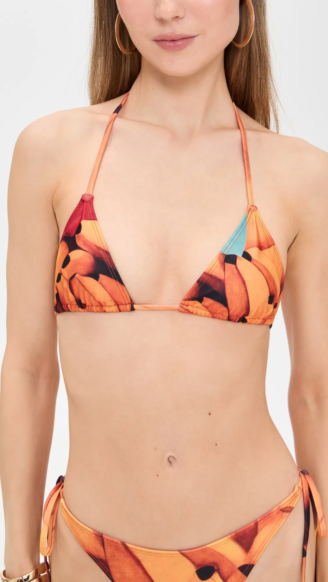 DONDE ESTEBAN Bananas Bikini Bottoms In Orange