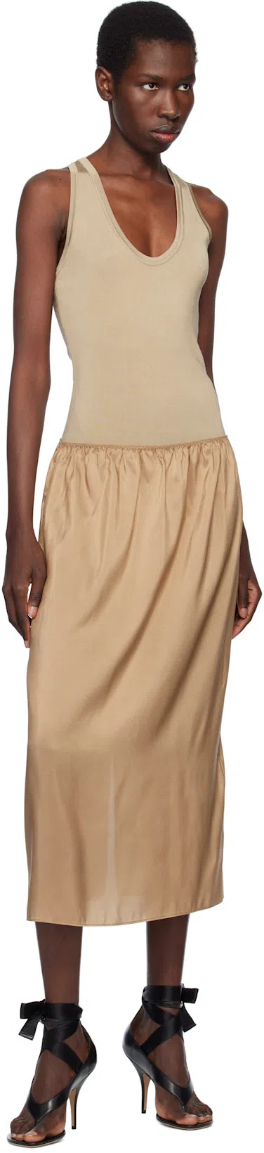 FERRAGAMO Black Sandal With Heel And Ribbon Women