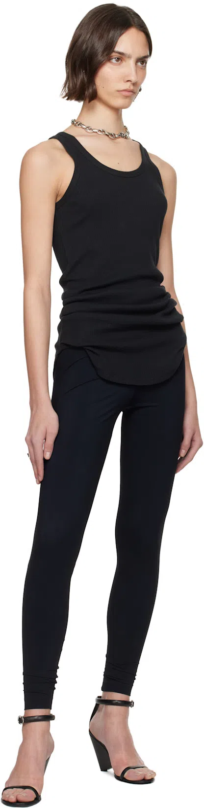 SOPHIE BUHAI Silver Godfather Ring In Onyx