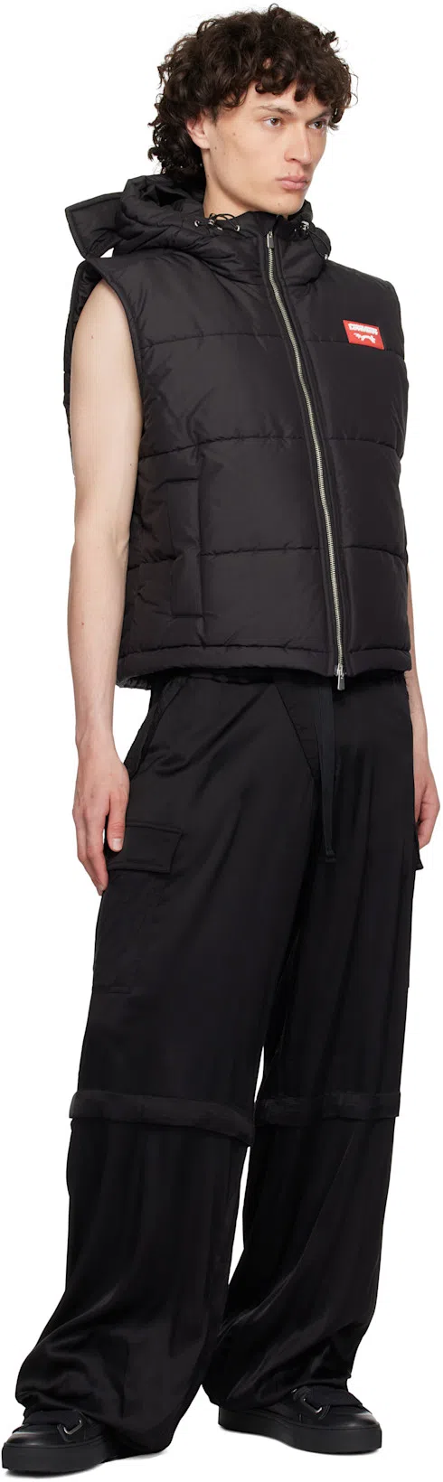 CHARLES JEFFREY LOVERBOY Black Kitty Vest