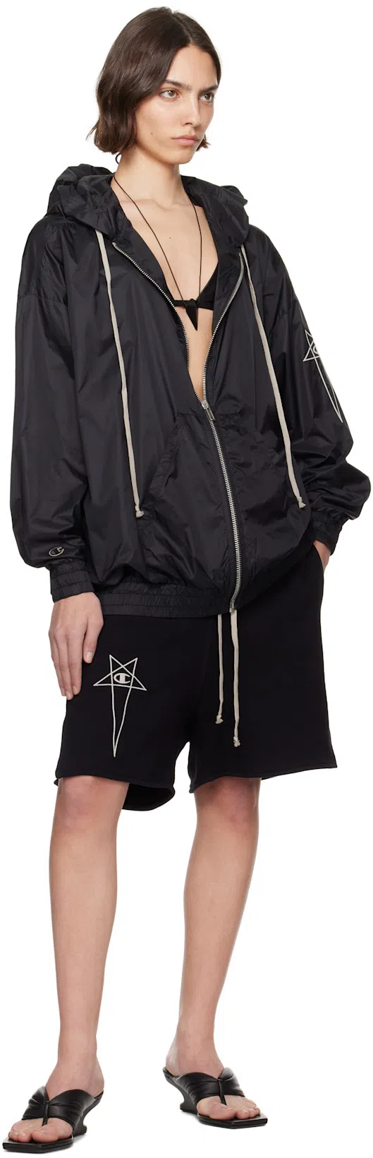 RICK OWENS Thong Cantilever 45 In There Is No Color Specification For This Product.