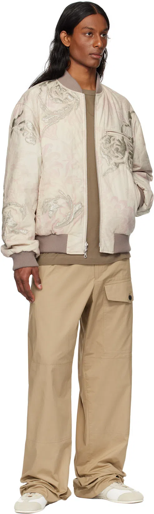 DRIES VAN NOTEN Wide Leg Trousers Pannoch In Brown