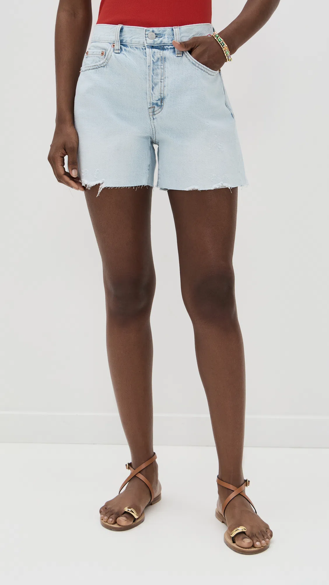 TORY BURCH Leather Thong Sandals Metal Detail In Silver