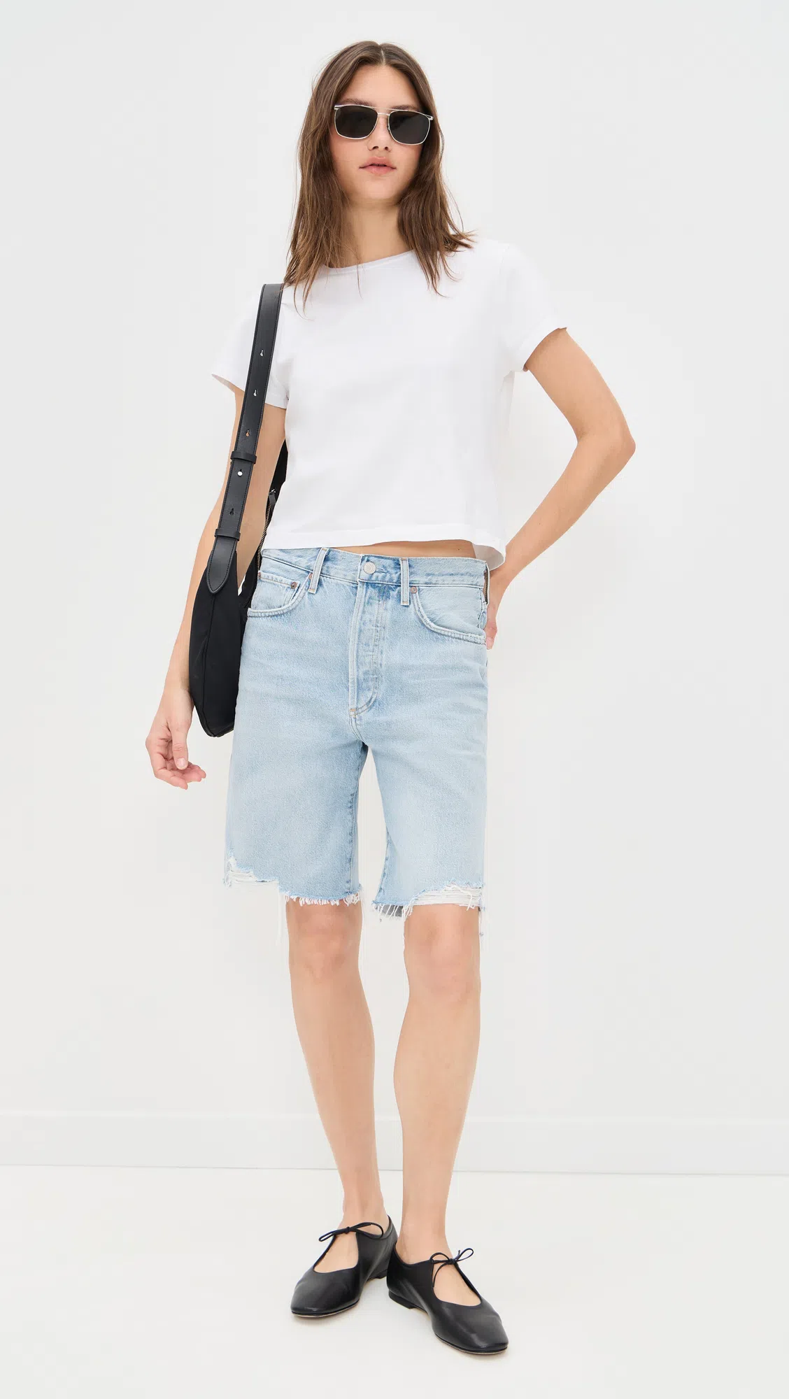 BAILEY ROSE Printed Button Down Shirt Cream Multi