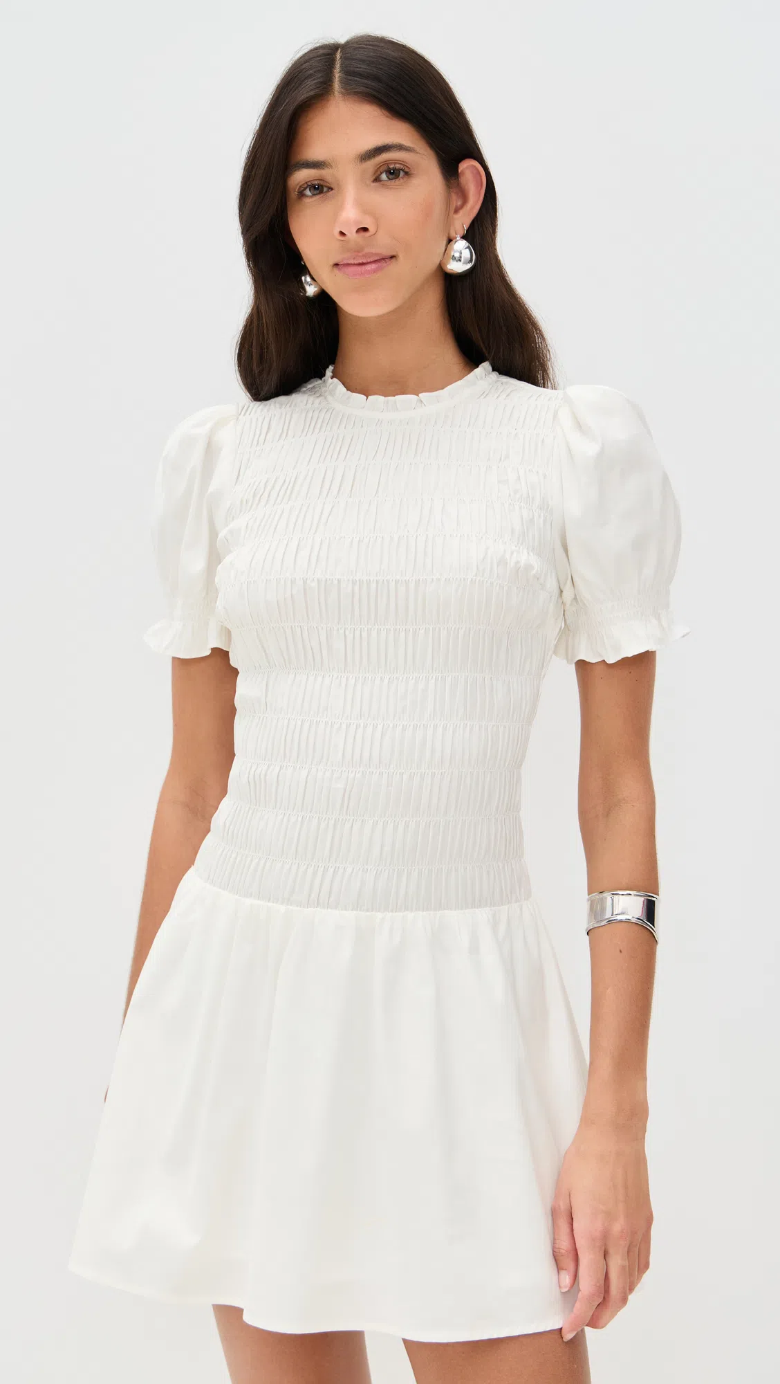 SHASHI Lauren 18k Goldplated Cuff Bracelet