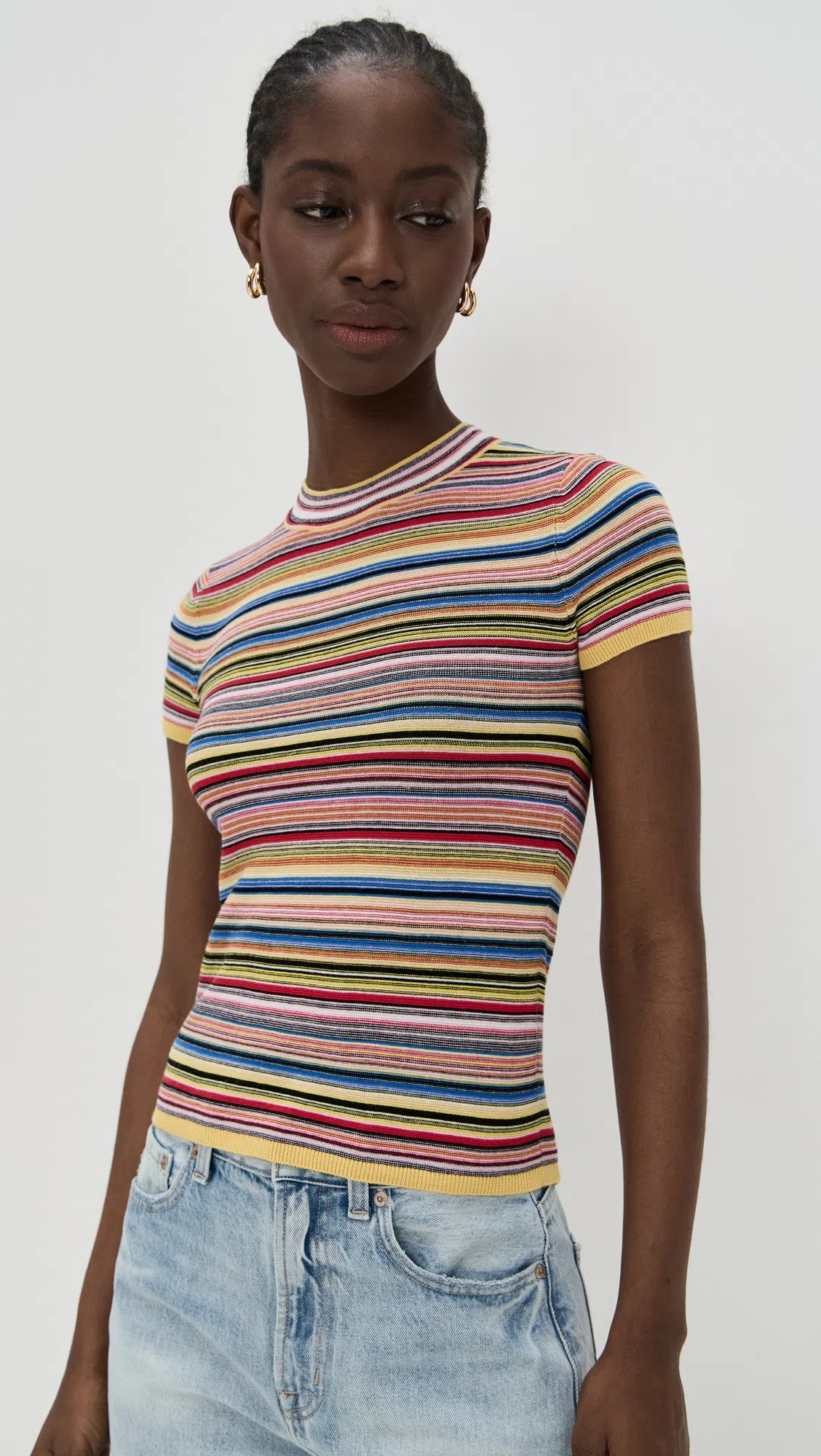 TORY BURCH Virginia Nylon Cylindrical Shoulder Bag In Black