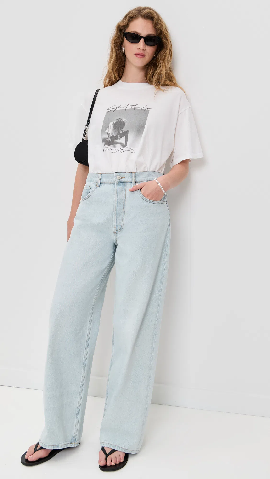 TORY BURCH Virginia Nylon Cylindrical Shoulder Bag In Black