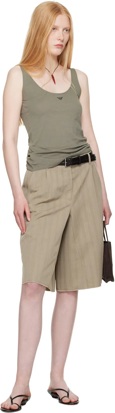 THE ROW Brown Small To Go Tote In Diis Dark Aniline An